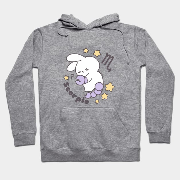 Scorpio Loppi Tokki Bunny Zodiac Series Hoodie by LoppiTokki